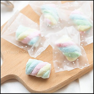 點點磨砂袋裝 麻花捲棉花糖單入 喜糖 生日分享 創意糖果 神明祝壽 聖誕節 情人節 二次進場 婚禮小物 幸福朵朵