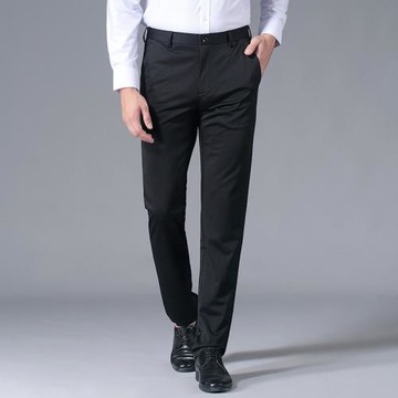 潮休閑小腳修身彈力大碼薄款長褲