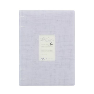 KOKUYO 國譽 Little Woods 2x2收納活頁夾 A5 超薄設計 便於攜帶  紫色  1個