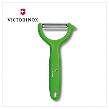 VICTORINOX 瑞士維氏 蕃茄和奇異果削皮器 綠 7.6079.4