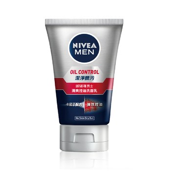 NIVEA 清爽控油洗面乳100g(男士洗面潔顏乳/清爽控油)