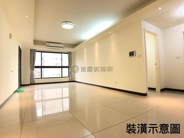 過嶺中壢Costco＜宜誠天匯＞面公園電梯三房車｜桃園市中壢區松勤路