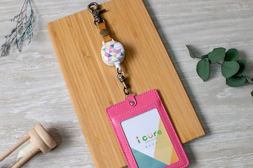 i好鉤 伸縮證件套組 -漸變色系列 / 玫瑰園_AVN14