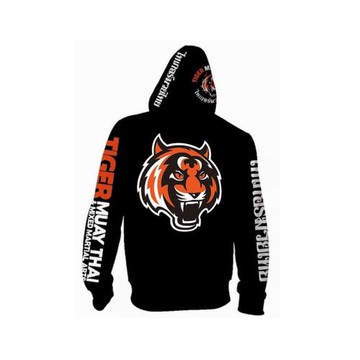春秋款泰國老虎拳館衛衣 MMA/UFC Tiger MuayThai 拉鏈連帽衫