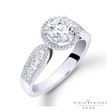 亞帝芬奇 GIA 1克拉DSI2 3VG 八心八箭 天然鑽石 真鑽 戒指 圓滿 PT950鉑金台