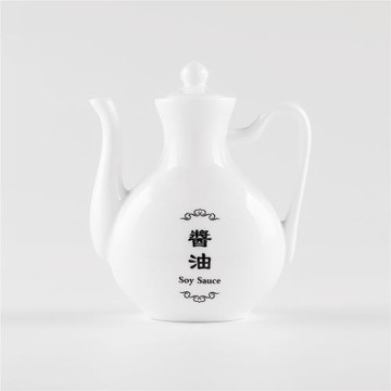 飯店專用150毫升骨瓷醬醋壺調味壺醬油壺小醋壺廠家直供
