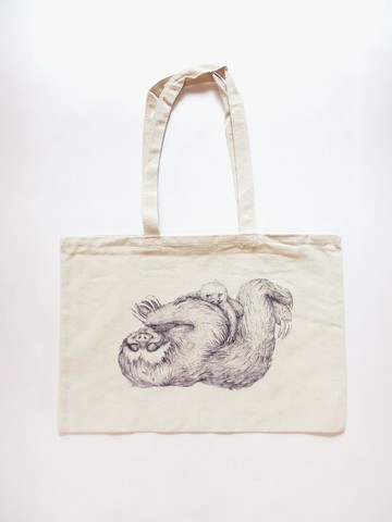 樹獺的祈禱--環保提袋