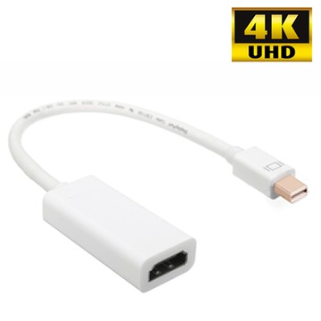 4K Mini display(公)轉HDMI(母)轉接線Mini DP to HDMI
