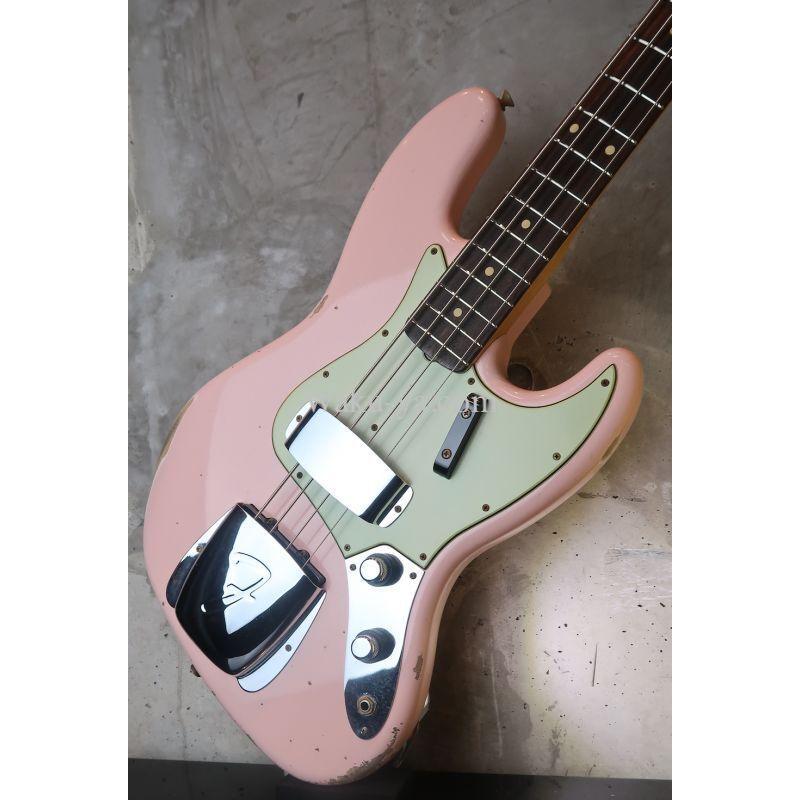 Fender Custom Shop '60 Jazz Bass Relic   Shell Pink