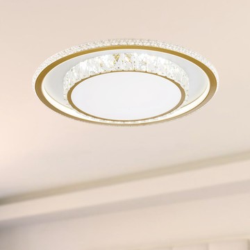 LED58W輕奢華三色變光水晶吸頂燈 F21-2023-32