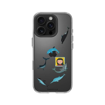 iPhone 16 Pro Clear Case（相機按鈕） 透明 - 幾米 Jimmy Liao - 星空-心中的女孩