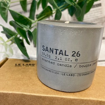 【Le Labo】水泥蠟燭 迷你水泥香氛蠟燭 檀香26 蠟燭 室內香氛 59.5g｜迷人香氛◆全館現貨快出