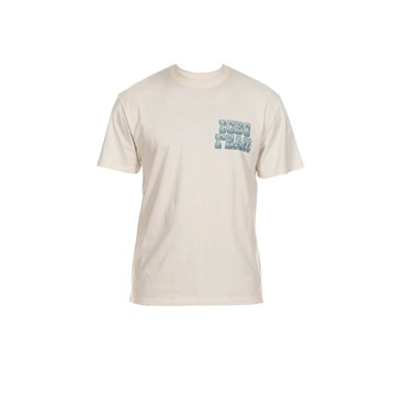 ICECREAM ICE BLOCK SS KNIT (OVER SIZE FIT) 寬鬆版型 短袖T恤 米白