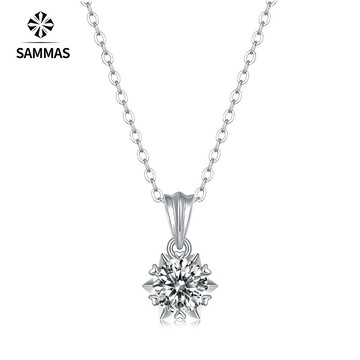 【SAMMAS】美國進口 綻放 S925 純銀戒指 莫桑鑽  戒指  結婚 飾品 銀戒 精品 婚禮 禮物 結婚對戒