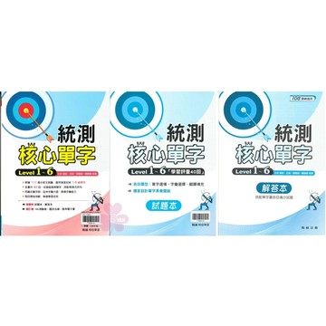 技高「翰林出版」贏家_統測核心單字Level1~6🧑‍🏫亂GO天堂