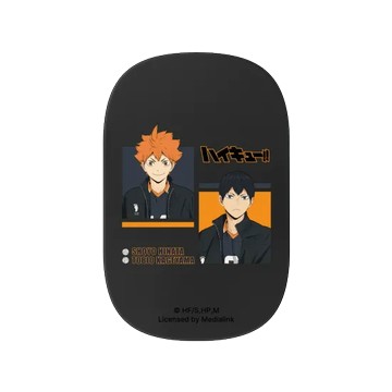 固架 MAX- MagSafe 兼容 黑 - 排球少年 Haikyu!! - 日向翔陽 & 影山飛雄 02
