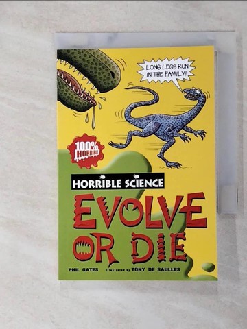 【書寶二手書T8／原文小說_Q7F】Evolve or die_Phil Gates ; Illustrated by Tony De Saulles