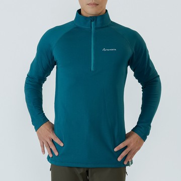 ｜享趣戶外｜ 《TAKODA》Maka 環保方格刷毛拉鍊保暖衣 男款 三色