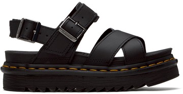 Dr. Martens 黑色 Voss II 凉鞋