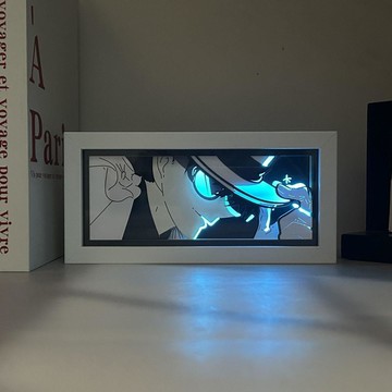 新品推薦✨柯南周邊 徽章小卡娃娃手鏈 電影30週年 小蘭灰原哀怪盜基德 3D立體紙雕燈名偵探柯南怪盜基德高顏值禮物室內裝