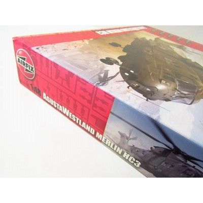 1\48エアフィックス　アグスタウェストランド　HC3マーリン Airfix 1/48 WestlandAugusta Merlin HC3 Scale Model Review
