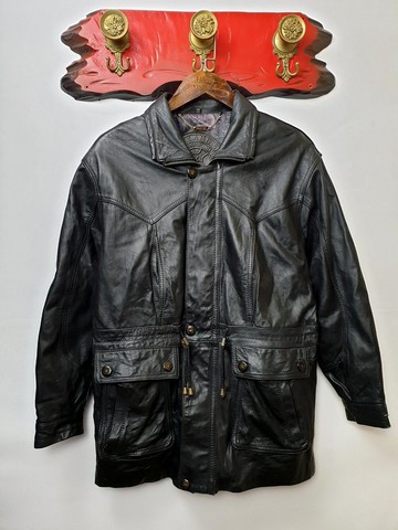 小龜葛葛-義大利真羊皮短大衣