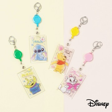 【R.FUN SHOP】迪士尼質感壓克力票卡 證件套 三眼怪 小飛象 唐老鴨 史迪奇 瑪麗貓 米奇 奇蒂 維尼 BF122B