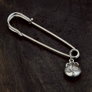 復古飾品苗銀福袋胸針別針 毛衣文藝款韓版古典節日生日禮物