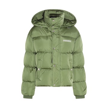 Dsquared2 - Green And White Down Jacket