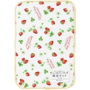 草莓圖案吸水墊20×30cm(1入)