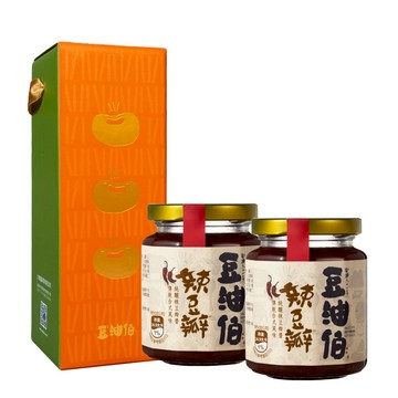 【豆油伯】辣豆瓣醬280gx2入 （送禮自用皆宜）_廠商直送