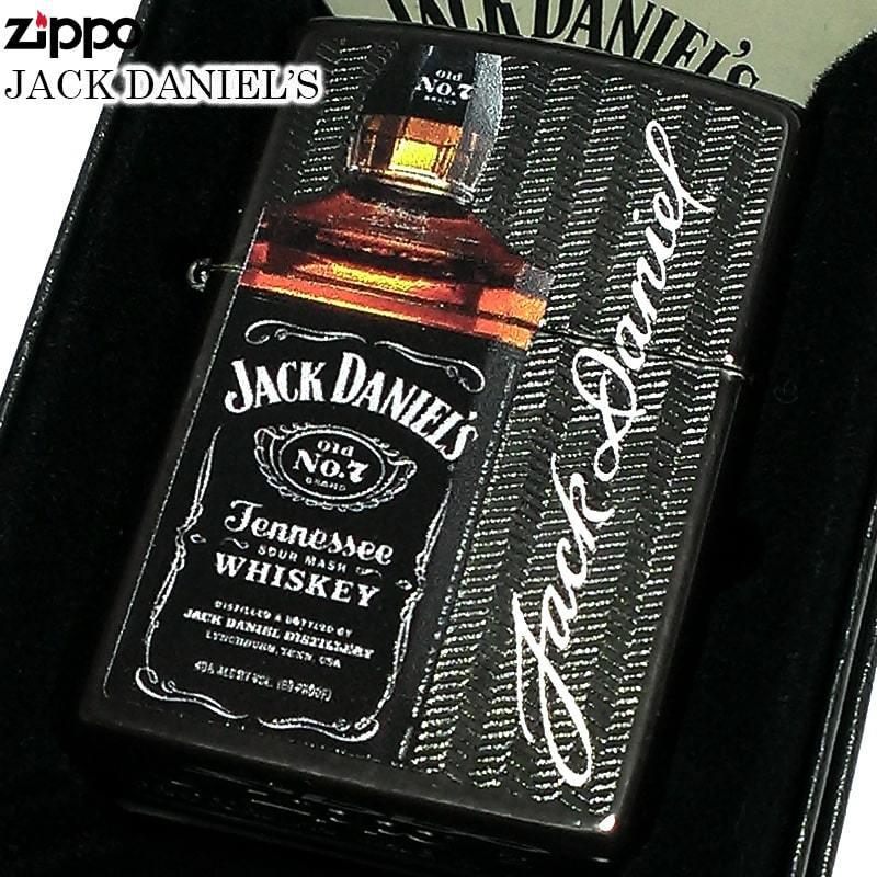 ZIPPO ライター ジャックダニエル ジッポ ブラック Jack Daniel's 黒 ...