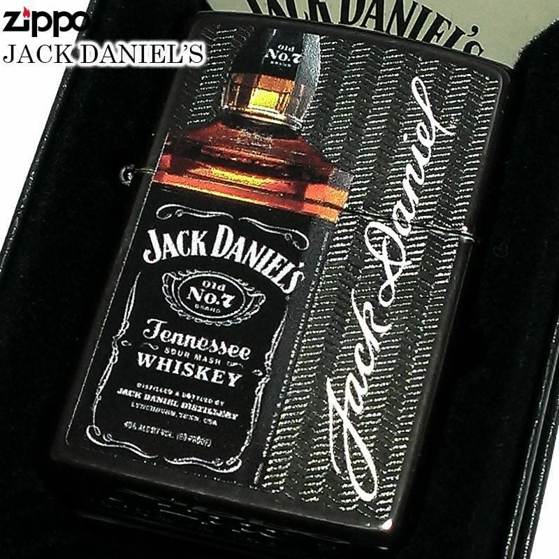 ZIPPO ライター ジャックダニエル ジッポ ブラック Jack Daniel's 黒