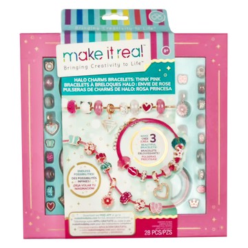 make it real 美麗夢工坊 串飾甜寵寶石 Set 光環串飾手鍊 28 件  1組