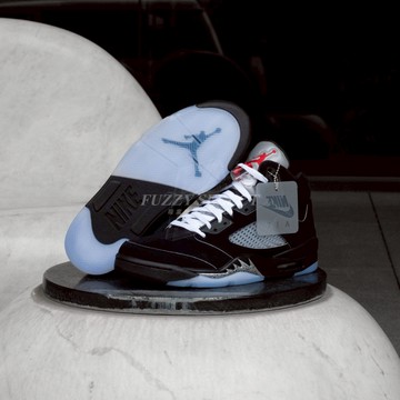 逢甲FUZZY】Air Jordan 5 Reimagined Black Metallic 黑銀 HF3975-001