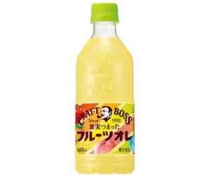 サントリー クラフトボス フルーツオレ 500mlペットボトル×24本入×(2ケース)｜ 送料無料