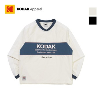 【KODAK Apparel】柯達 奧運系列 長袖上衣 2色(米白 黑色) KB609006