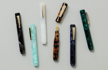 Hightide_Attaché_大理石紋鋼筆