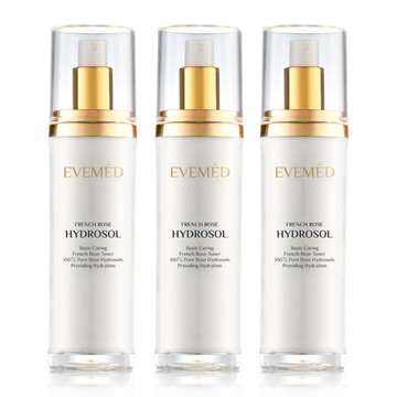 肌密活顏玫瑰青春水3入