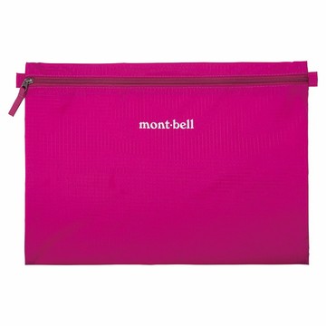 【【蘋果戶外】】mont-bell 1123678 PEO 桃【L 文件袋】LIGHT PAPER POUCH 24×34cm 收納袋