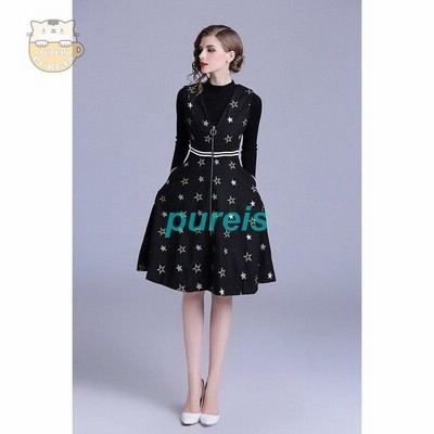 パーティードレス 秋冬ワンピース カワイイワンピース 結婚式 高級ワンピース 大人ドレス 二次会 お呼ばれ 通販 Lineポイント最大get Lineショッピング