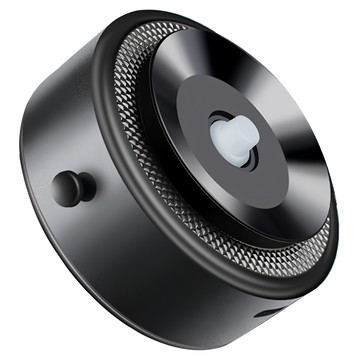 真空吸附車用手機架 黑色 穩固單手操作 360度旋轉  1個