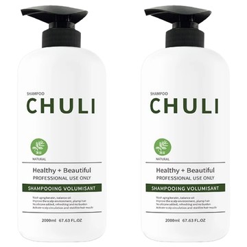 Chuli 初梨 天然系列 洗髮精 薄荷  2L  2桶