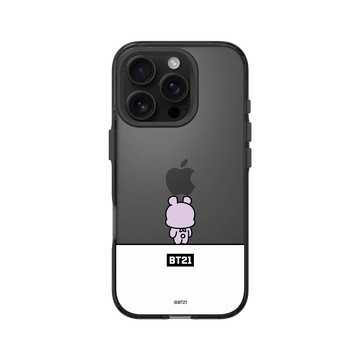 iPhone 16 Pro Clear 酷墨灰 - BT21 - 猜猜是誰？ MANG