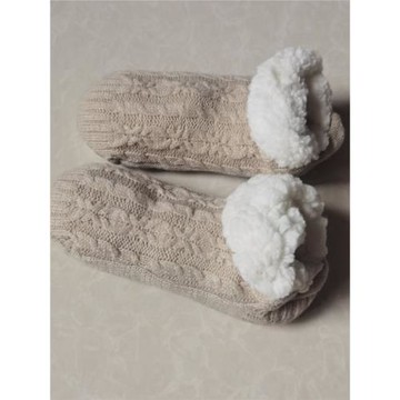 秋冬款地板襪成人毛線襪家居睡眠襪產后月子襪加絨加厚保暖高邦襪