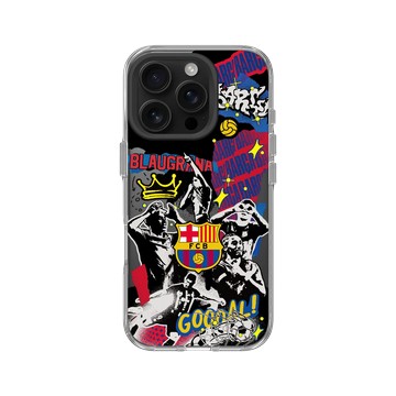 iPhone 16 Pro Clear 透明 - FC Barcelona - Barça Fusion