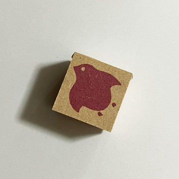 新年賀卡 千鳥格紋 印章 橡皮擦印章