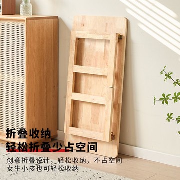 公司貨 超低價 實木桌子折疊桌家用炕桌榻榻米小茶幾簡約簡易房間學習桌飄窗床上 快速發貨