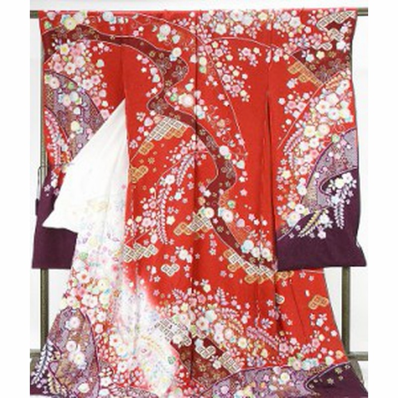 振袖 新品仕立付き 正絹 桐屋翠山工房 絞り辻が花 振袖 新品 未仕立 フルオーダー 誂え仕立て 着物 通販 Lineポイント最大1 0 Get Lineショッピング