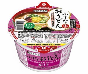 寿がきや 小さなおうどん 梅じそ 85g×12個入｜ 送料無料